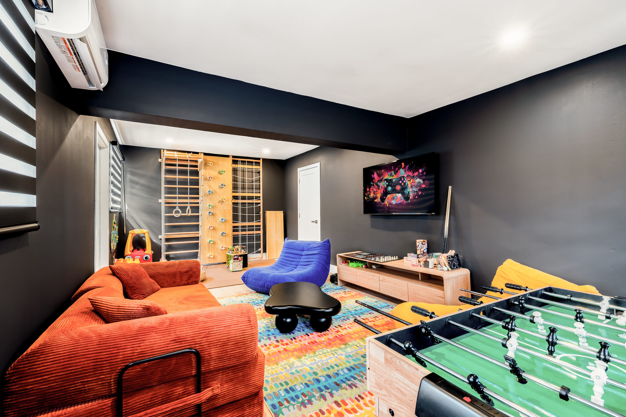 The games room at HAUS Penelope — Dania Beach