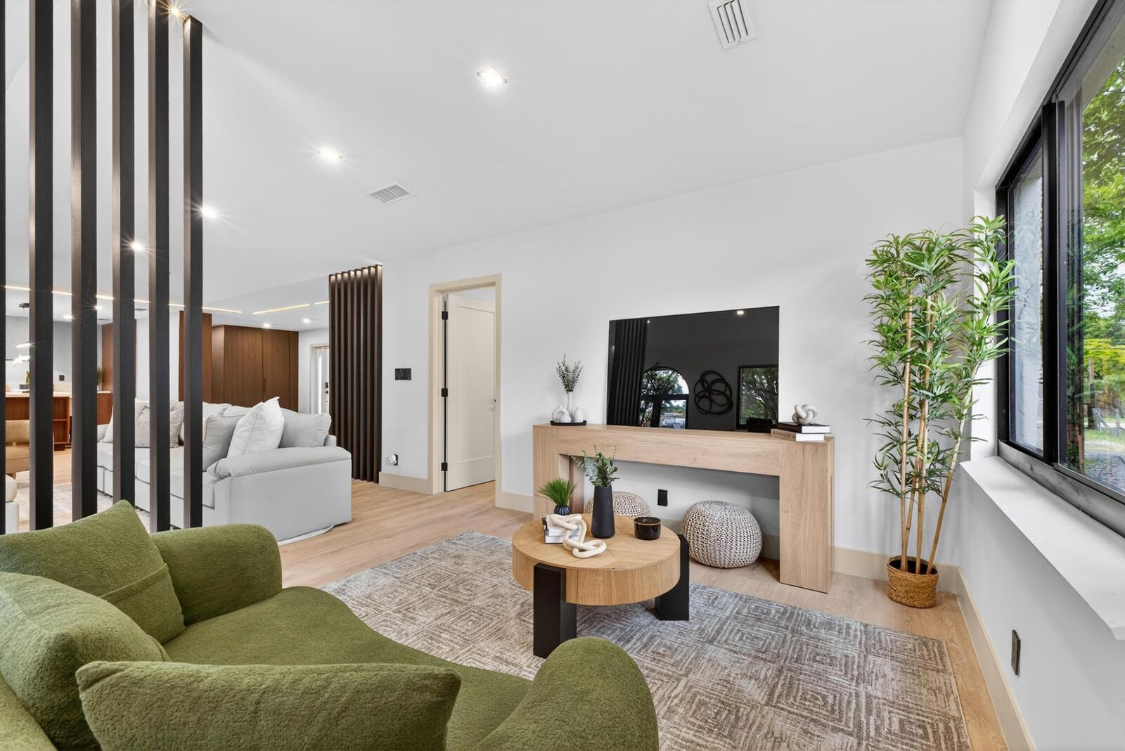 A staged living room — Serena, Fort Lauderdale